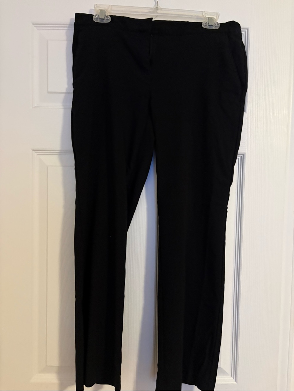 Izod Golf Women's Black Ankle-Length Straight Pants